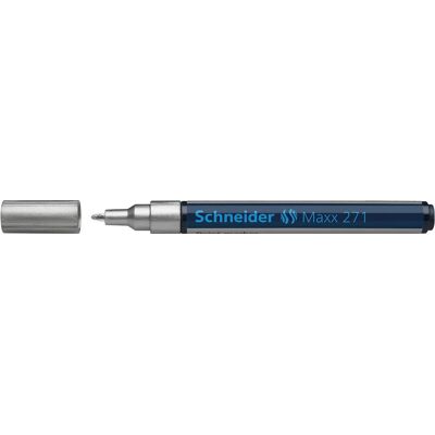 Schneider, Marker, Maxx 271 Lackmarker silber 1,0 - 2,0 mm (1x) Schneider, Marker, Maxx 271 Lackmarker silber 1,0 - 2,0 mm (1x)
