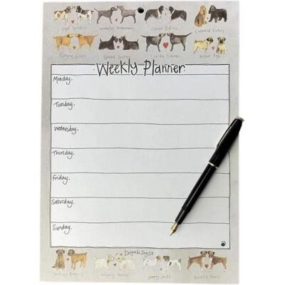 Teka, Agenda, Wochenplaner A4/60K WP01 Süsse Hundepärchen (A4) Teka, Agenda, Wochenplaner A4/60K WP01 Süsse Hundepärchen (A4)