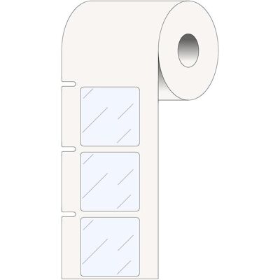 Brady, Etikettenrolle, THT-305-7600-2.5-SC, Polypropylen, Transparent, glänzend, 25.40 x 25.40 mm, permanent (2500 (25.40 mm) Brady, Etikettenrolle, THT-305-7600-2.5-SC, Polypropylen, Transparent, glänzend, 25.40 x 25.40 mm, permanent (2500 (25.40 mm)