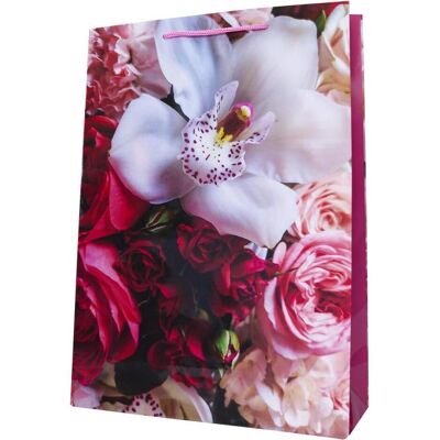 Idena, Geschenkverpackung, Geschenktasche classic Blumen glänzend 25x34x8,5cm sortiert Idena, Geschenkverpackung, Geschenktasche classic Blumen glänzend 25x34x8,5cm sortiert