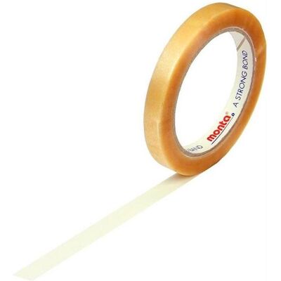 Transpak, Klebeband, Klebeband monta 220 Breite 12mm Länge 66m Stärke 54µ PVC transparent leise (12 mm) Transpak, Klebeband, Klebeband monta 220 Breite 12mm Länge 66m Stärke 54µ PVC transparent leise (12 mm)
