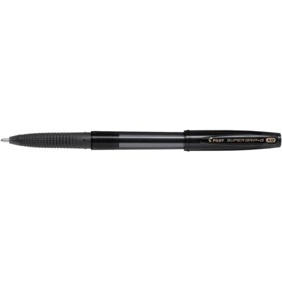 Pilot, Schreibstifte, Kugelschreiber SUPER GRIP G, schwarz Pilot, Schreibstifte, Kugelschreiber SUPER GRIP G, schwarz