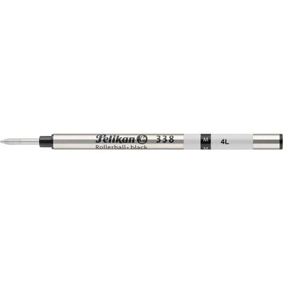 Pelikan Ersatzpatronen + Tintenfass, Rollerpatrone mittel schwarz (Schwarz, 1 mm, 1 Stk.) Pelikan Ersatzpatronen + Tintenfass, Rollerpatrone mittel schwarz (Schwarz, 1 mm, 1 Stk.)
