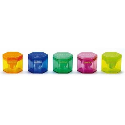 Giotto, Spitzer, CF24TEMPERAMATITE 3 HOLE Manueller Bleistiftspitzer Multicolour Giotto, Spitzer, CF24TEMPERAMATITE 3 HOLE Manueller Bleistiftspitzer Multicolour