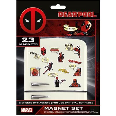 Pyramid Magnet, Deadpool (Comic) Magnetset (23x) Pyramid Magnet, Deadpool (Comic) Magnetset (23x)