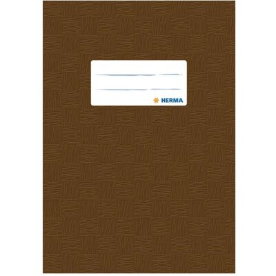 Herma Heft + Block, Heftschoner A5 gedeckt braun (A5) Herma Heft + Block, Heftschoner A5 gedeckt braun (A5)