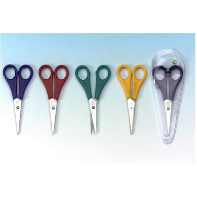 Magni, Schere, Bastelschere spitz, 13cm farbig sort. auf SB-Karte (13 cm) Magni, Schere, Bastelschere spitz, 13cm farbig sort. auf SB-Karte (13 cm)