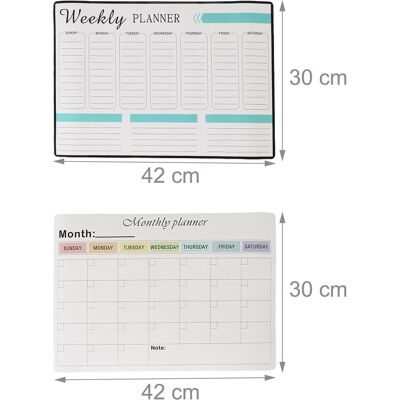 Relaxdays, Präsentationstafel, Whiteboard-Set (42 x 30 cm) Relaxdays, Präsentationstafel, Whiteboard-Set (42 x 30 cm)