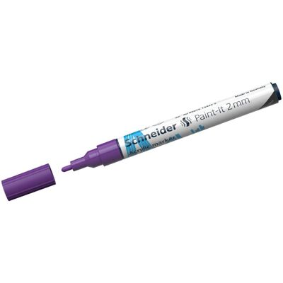 Schneider, Marker, Acrylmarker Paint-It 310 2mm violett (1x) Schneider, Marker, Acrylmarker Paint-It 310 2mm violett (1x)