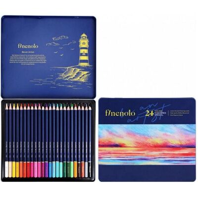 Deli, Malstifte, Finenolo Bleistiftstifte 24 Farben (24x) Deli, Malstifte, Finenolo Bleistiftstifte 24 Farben (24x)
