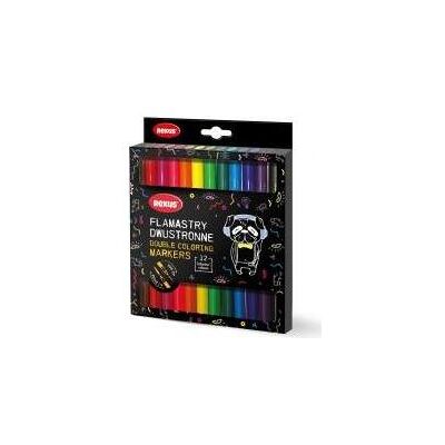 Beniamin, Marker, Doppelseitige Marker 2 in 1, 12 Farben (12x) Beniamin, Marker, Doppelseitige Marker 2 in 1, 12 Farben (12x)