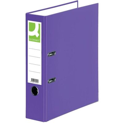 Q-Connect, Ordner, Ordner PP A4 80 mm violett (A4, 80 mm, 1 Stk.) Q-Connect, Ordner, Ordner PP A4 80 mm violett (A4, 80 mm, 1 Stk.)
