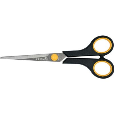 Toya, Schere, Schere 170 mm, Edelstahl, ergonomische Griffe mit weichem Gummi (17 cm) Toya, Schere, Schere 170 mm, Edelstahl, ergonomische Griffe mit weichem Gummi (17 cm)