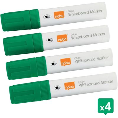 Nobo, Marker, Glide Boardmarker (4x) Nobo, Marker, Glide Boardmarker (4x)