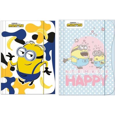 Teka, Mappe, Minionki Kids A4-Ordner mit Gummiband (A4, 1x) Teka, Mappe, Minionki Kids A4-Ordner mit Gummiband (A4, 1x)