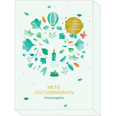 Coppenrath, Grusskarte + Briefpapier, Erinnerungsbox: Meine Erstkommunion (40 Karten zum Eintrage (40 Stk.) Coppenrath, Grusskarte + Briefpapier, Erinnerungsbox: Meine Erstkommunion (40 Karten zum Eintrage (40 Stk.)