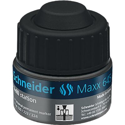 Schneider, Marker, Tankstelle 645 schwarz (1x) Schneider, Marker, Tankstelle 645 schwarz (1x)
