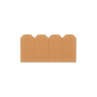 Rillprint, Etiketten, Warenanhänger, 45 x 90 mm, kraft braun aus Kraftkarton 200 g/qm, zur Handbeschriftung Rillprint, Etiketten, Warenanhänger, 45 x 90 mm, kraft braun aus Kraftkarton 200 g/qm, zur Handbeschriftung