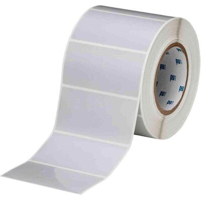 Brady, Etikettenrolle, THT-55-480-1, Polyester, Hellgrau, 101.60 x 50.80 mm, permanent (1000 E.) (106.68 mm) Brady, Etikettenrolle, THT-55-480-1, Polyester, Hellgrau, 101.60 x 50.80 mm, permanent (1000 E.) (106.68 mm)