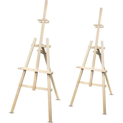 Woodok, Staffelei, Staffelei zum Malen 150 cm 2 Stück Woodok, Staffelei, Staffelei zum Malen 150 cm 2 Stück