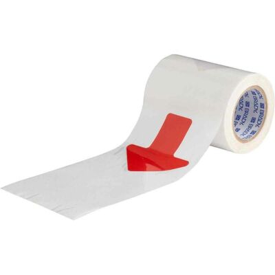 Brady, Etiketten, B-514, ToughStripe, Bodenmarkierungsband, Pfeile (im Abstand v. 457mm), Polyester, Rot, 50.8 Brady, Etiketten, B-514, ToughStripe, Bodenmarkierungsband, Pfeile (im Abstand v. 457mm), Polyester, Rot, 50.8