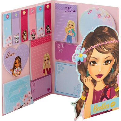 Besties Haftnotizen-Set 13 x 9.5 x 2 cm für Kinder - Haftnotizen-Set Besties Haftnotizen-Set 13 x 9.5 x 2 cm für Kinder - Haftnotizen-Set