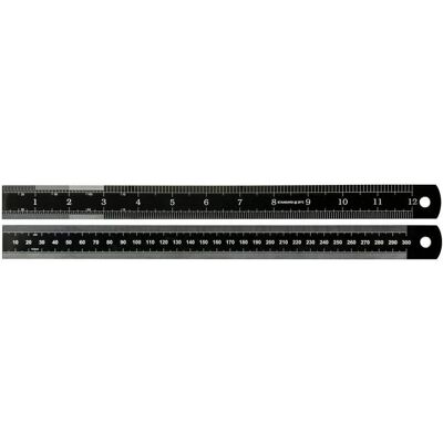 RS PRO, Lineal, Stahl Lineal, höhensicher, metrisch/zöllig 300mm x 25mm (30 cm, Stahl) RS PRO, Lineal, Stahl Lineal, höhensicher, metrisch/zöllig 300mm x 25mm (30 cm, Stahl)
