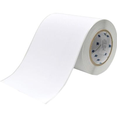 Brady, Etikettenrolle, J50C-6000-2585, Polypropylen, Weiss, 152 mm x 30 m, permanent, endlos (152 mm) Brady, Etikettenrolle, J50C-6000-2585, Polypropylen, Weiss, 152 mm x 30 m, permanent, endlos (152 mm)