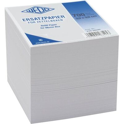 Wedo, Haftnotiz, Notizpapier 99x99mm weiss (99 x 99 mm) Wedo, Haftnotiz, Notizpapier 99x99mm weiss (99 x 99 mm)
