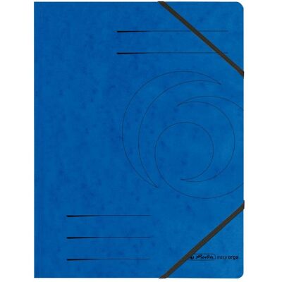 Herlitz, Mappe, 5 Eckspanner easy orga DIN A4 blau (A4, 5x) Herlitz, Mappe, 5 Eckspanner easy orga DIN A4 blau (A4, 5x)