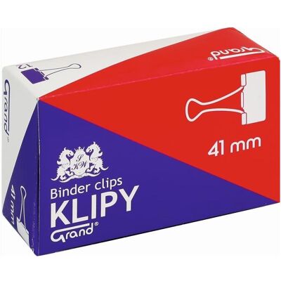 GrandHall, Büroklammer, 41 mm GRAND-Clips (12x) GrandHall, Büroklammer, 41 mm GRAND-Clips (12x)
