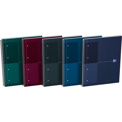 Oxford, Heft + Block, Notebook Oxfint 160p A4+ Rig C/m 30 Le (A4, Liniert, Harter Einband) Oxford, Heft + Block, Notebook Oxfint 160p A4+ Rig C/m 30 Le (A4, Liniert, Harter Einband)