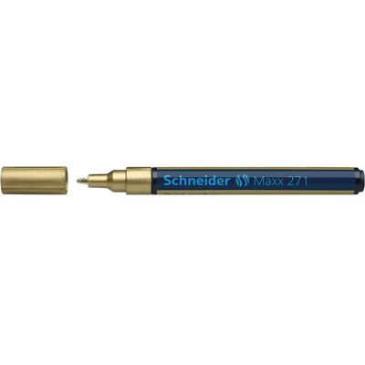Schneider, Marker, Lackmarker 127153 271 gold (1x) Schneider, Marker, Lackmarker 127153 271 gold (1x)