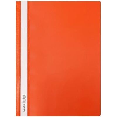 Biurfol, Mappe, Orangefarbene Hart-PVC-Mappe (10 Stück) (10x) Biurfol, Mappe, Orangefarbene Hart-PVC-Mappe (10 Stück) (10x)