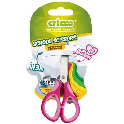 Cricco, Schere, Super ergonomische Schulschere 13 cm (13 cm) Cricco, Schere, Super ergonomische Schulschere 13 cm (13 cm)