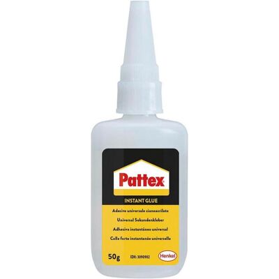 Pattex, Klebstoff, Super Glue Liquid - CA Liquid (50 g, 50 ml) Pattex, Klebstoff, Super Glue Liquid - CA Liquid (50 g, 50 ml)