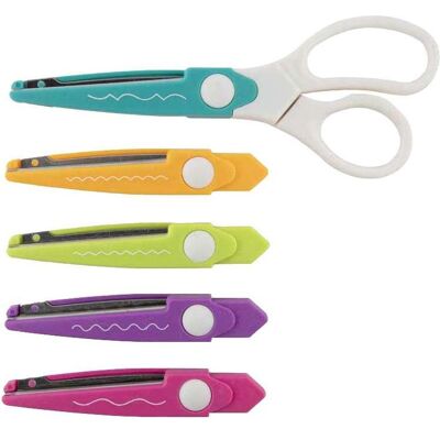Grafix, Schere, Bastelscheren-Set - 6-teilig. (22 cm) Grafix, Schere, Bastelscheren-Set - 6-teilig. (22 cm)