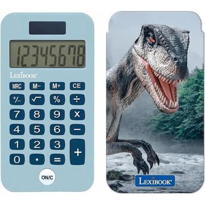 Lexibook, Taschenrechner, Dinosaurier Taschenrechner mit Schutzhülle, konventionelle und erweiterte Rechnerfunktionen, Batteri (Batteriebetrieb) Lexibook, Taschenrechner, Dinosaurier Taschenrechner mit Schutzhülle, konventionelle und erweiterte Rechnerfunktionen, Batteri (Batteriebetrieb)