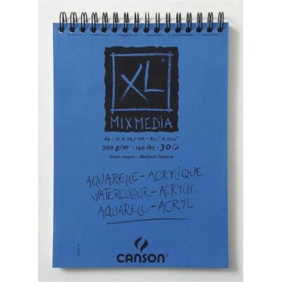 Canson, Heft + Block, Aquarellblock MixMedia XL (A3) Canson, Heft + Block, Aquarellblock MixMedia XL (A3)
