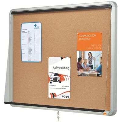 Nobo, Pinnwand, Schaukasten Premium Plus Innenbereich Kork (Pinnwand, 79.20 x 104 cm) Nobo, Pinnwand, Schaukasten Premium Plus Innenbereich Kork (Pinnwand, 79.20 x 104 cm)
