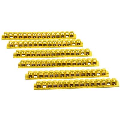 Brady, Etiketten, EZ Panel Loc-Halterung zum Verriegeln, Glasfaserverstärktes Nylon, Gelb, 203.20 x 20.32 x 17 Brady, Etiketten, EZ Panel Loc-Halterung zum Verriegeln, Glasfaserverstärktes Nylon, Gelb, 203.20 x 20.32 x 17