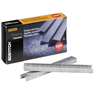 Bostitch, Büroklammer, Standard SBS191/4CP (5000x) Bostitch, Büroklammer, Standard SBS191/4CP (5000x)