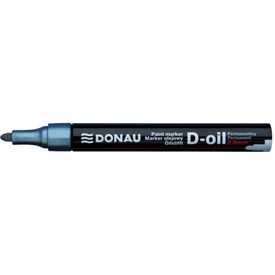 Donau, Marker, Ölmarker d-oil, rund, 2, 8mm, silber Donau, Marker, Ölmarker d-oil, rund, 2, 8mm, silber