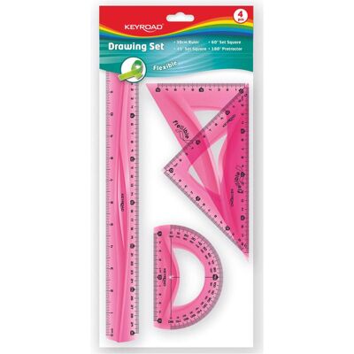 Keyroad, Lineal, Flexibles geometrisches set, gross, anhänger, farbmischung (17 cm, Kunststoff) Keyroad, Lineal, Flexibles geometrisches set, gross, anhänger, farbmischung (17 cm, Kunststoff)