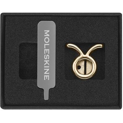 Moleskine, Heft + Block, Pins Taurus Gold (Kein Einband) Moleskine, Heft + Block, Pins Taurus Gold (Kein Einband)