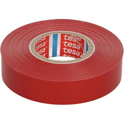tesa, Klebeband, tesaflex 4163, 33m x 19mm, rot (19 mm) tesa, Klebeband, tesaflex 4163, 33m x 19mm, rot (19 mm)