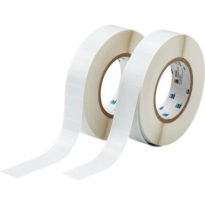 Brady, Etikettenrolle, THT-59-492-10, FreezerBondz II(TM), Weiss, matt, 25.40 x 12.70 mm, permanent (1 VE = 10000 E. (25.40 mm) Brady, Etikettenrolle, THT-59-492-10, FreezerBondz II(TM), Weiss, matt, 25.40 x 12.70 mm, permanent (1 VE = 10000 E. (25.40 mm)