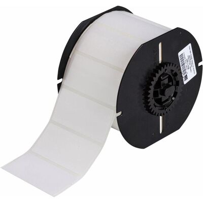 Brady, Etikettenrolle, B33-7-8591-WT, witterungsbeständige Polyester, Weiss, glänzend, 69.85 x 31.75 mm, permanent ( Brady, Etikettenrolle, B33-7-8591-WT, witterungsbeständige Polyester, Weiss, glänzend, 69.85 x 31.75 mm, permanent (
