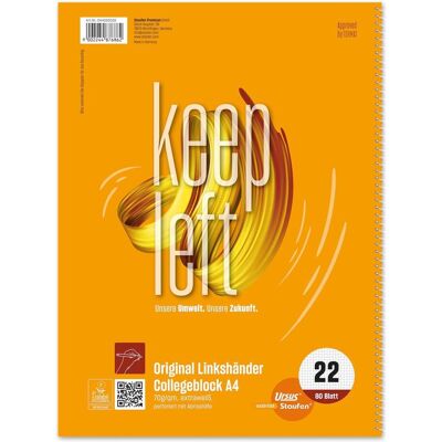 Ursus, Heft + Block, Collegeblock A4 80Blatt kariert (A4, Kariert, Weicher Einband) Ursus, Heft + Block, Collegeblock A4 80Blatt kariert (A4, Kariert, Weicher Einband)