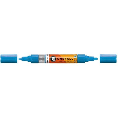 Molotow, Marker, Marqueur pour Maquettes - One4All Twin - Acrylique Bleu Intense - 1,5/4mm - -230 - 14 cm (1x) Molotow, Marker, Marqueur pour Maquettes - One4All Twin - Acrylique Bleu Intense - 1,5/4mm - -230 - 14 cm (1x)
